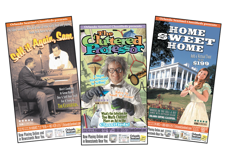 Orlando Sentinel Classifieds campaign