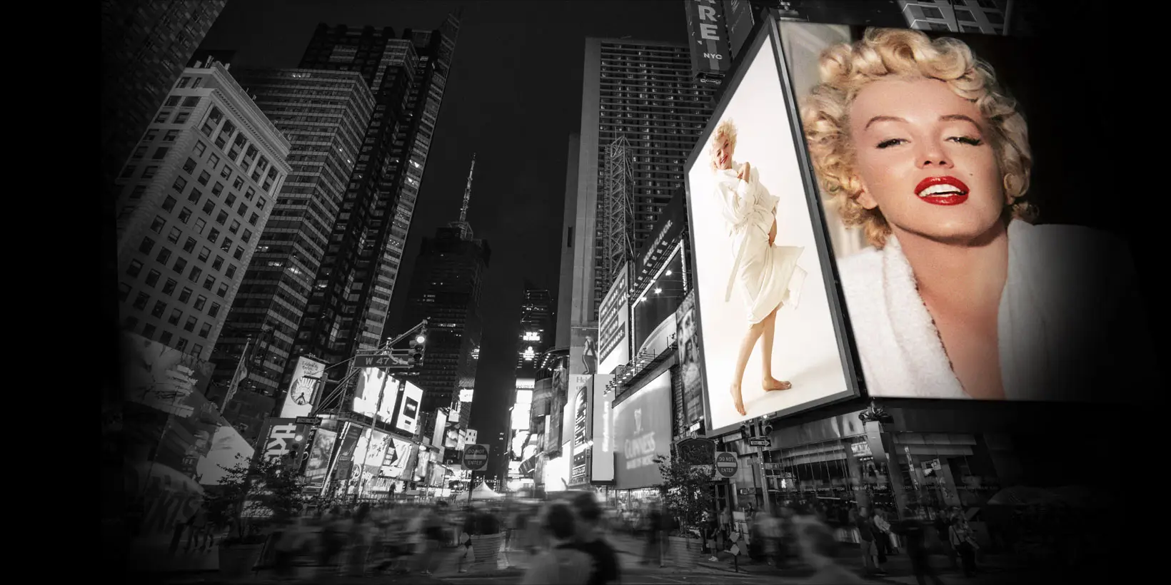 Marilyn Monroe Spas - Times Square