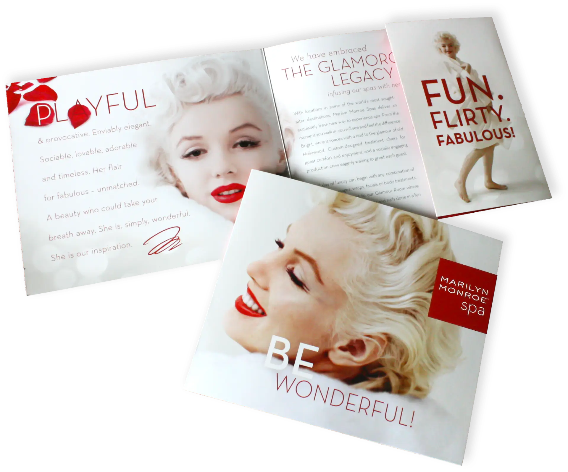 Marilyn Monroe Spas Lure Brochure